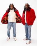 Crimson Reserve Fur Jacket
