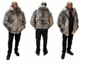 Silver Frost Fur Jacket