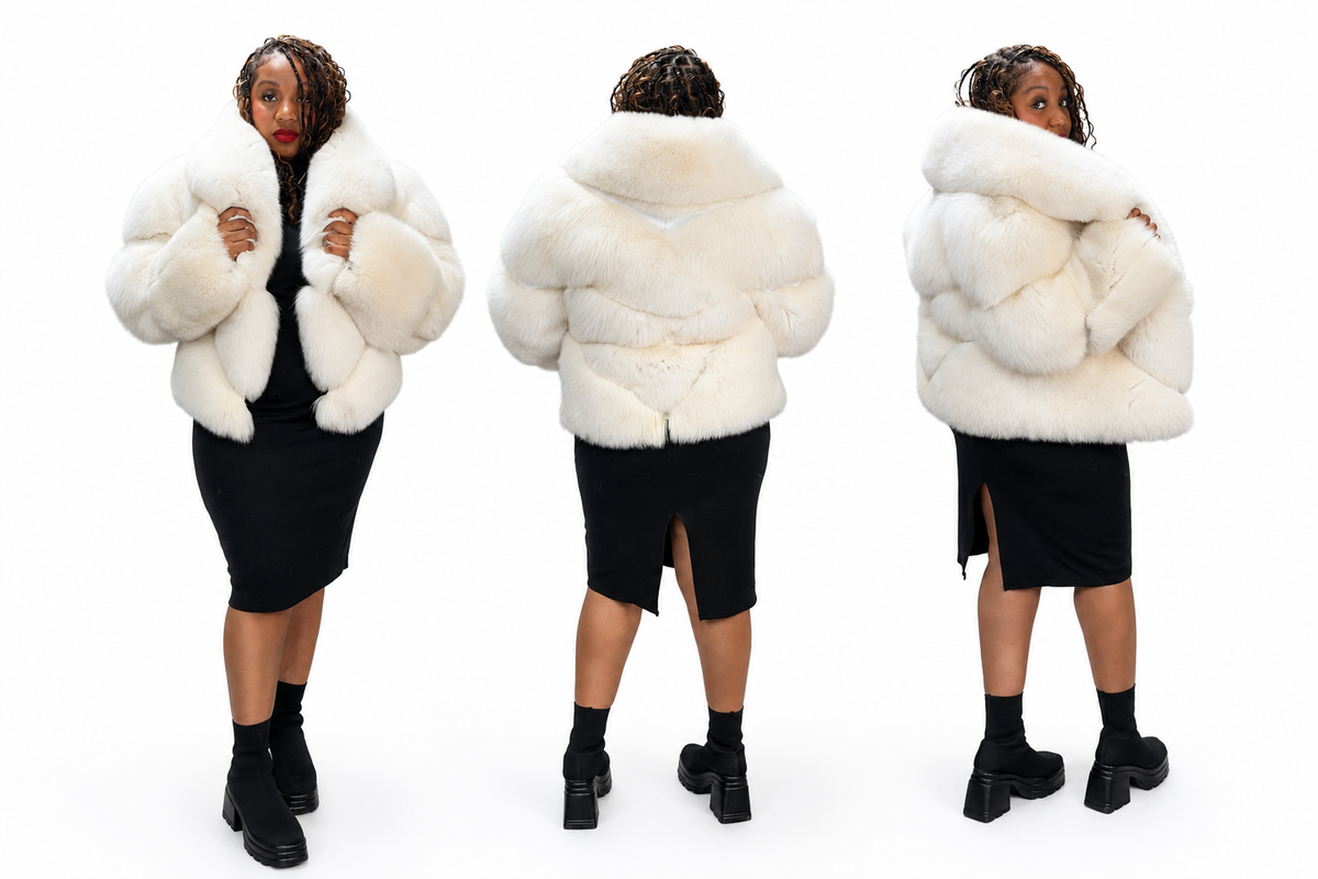 The Sculpted Fox Jacket