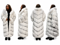 Winter Frost Full-Length Fur Coat