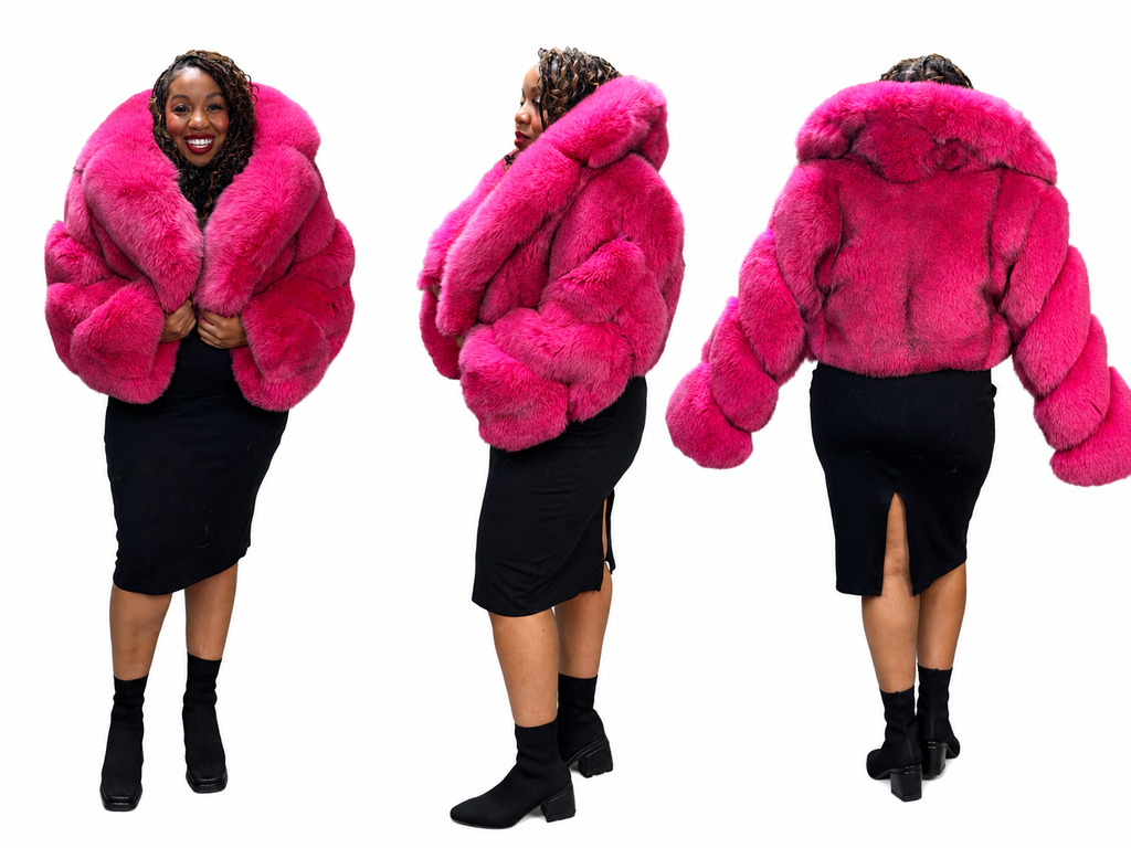 The It-Girl Fox Jacket